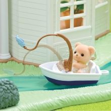 Epoch Sylvanian Families Sparkling Waterside Red Roof House (HA-52)